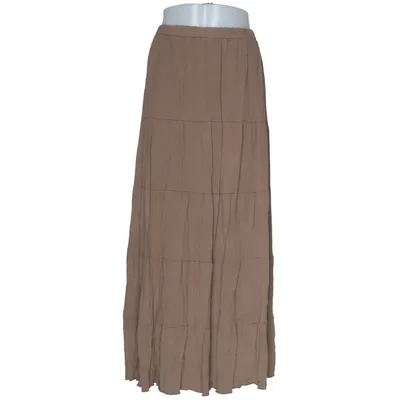 Maxi rok (Bruin) van Sheego Elastaan, Viscose