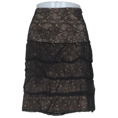 Rok (Zwart, Beige) van Elisa Cavaletti Katoen, Elastaan, Polyamide, Polyester, Viscose