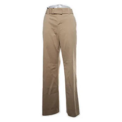 Pantalon patte d'éléphant (Beige) de Oui Set Élasthane, Polyester, Viscose