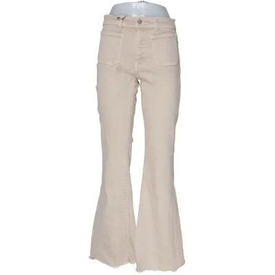 Spijkerbroek (Beige) van Mango Katoen, Elastaan