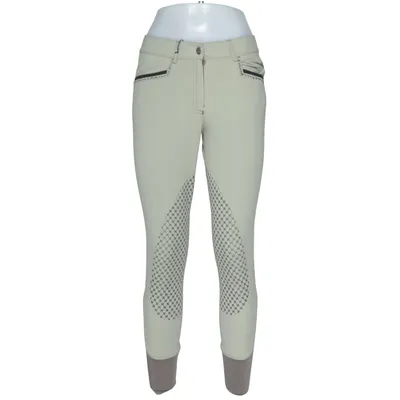 Pantalon d'équitation (Beige, Marron) de Horse Life Élasthane, Polyamide