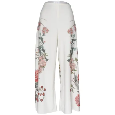 Pantalon patte d'éléphant (Blanc, Rouge, Vert) de Zara Woman