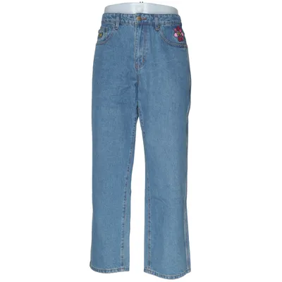 Spijkerbroek (Blauw) van Buttergoods Katoen