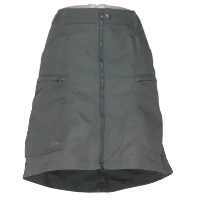 Skirt (Gray) from Lundhags Organic cotton, Recycled polyester