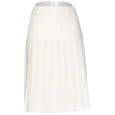 Rok (Beige) van Ted Nicol Polyester, Wol