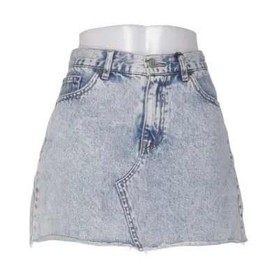 Jupe en jean (Bleu) de Denim Glassons Coton