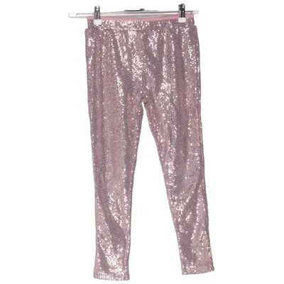 Leggings (Roze, Zilver) van Next Elastaan, Metallvezel, Polyamide, Polyester