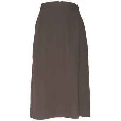 Jupe (Marron) de Toussaint Polyamide, Polyester, Viscose, Laine