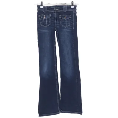 Jeans (Blå) från Gina Tricot Bomull, Elastan