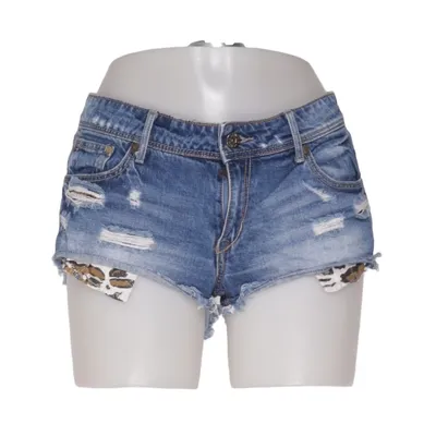 Denim shorts (Blauw) van &Denim by H&M Katoen