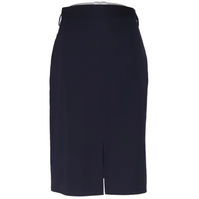 Kjol (Blå) från Trevira Polyester, Ull