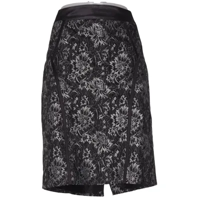Skirt (Black, Silver) from Oodji