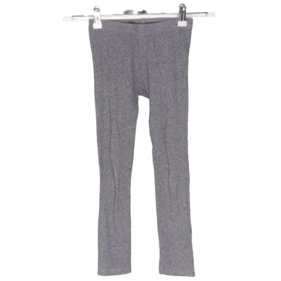 Leggings (Grå) från Mano Elastan, Ekologisk bomull