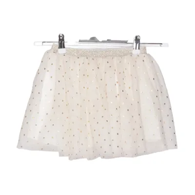 Tyllkjol (Vit, Guldfärgad) från Lindex Polyester