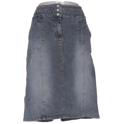 Denim skirt (Blue) from XLNT Woman Cotton, Polyester