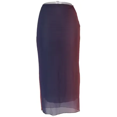 Jupe longue (Bleu, Rouge, Multicolore) de Pull & Bear Polyester