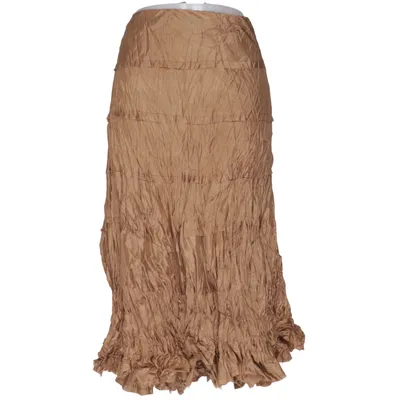 Maxi rok (Bruin) van Paquito Acetaat, Polyamide, Viscose