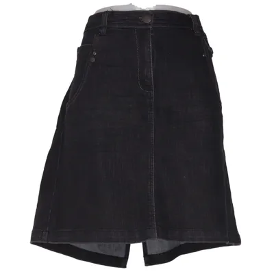 Jeansnederdel (Grå) fra Cappuccini Bomuld, Elastan, Polyester