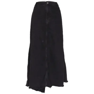 Jeansnederdel (Sort) fra &Denim by H&M Bomuld, Lyocell