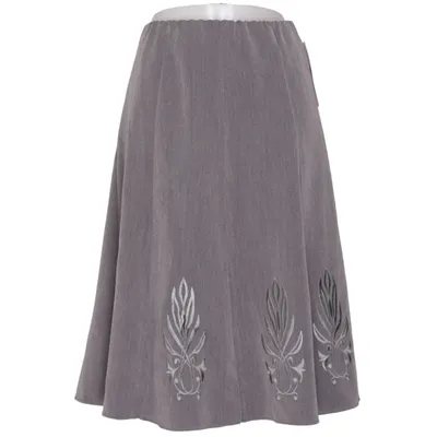 Skirt (Gray) from Envy Elastane, Polyester