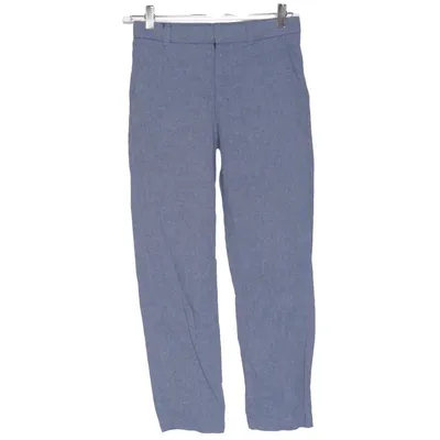 Jakkesætsbukser (Blå) fra H&M Bomuld, Linned, Polyester