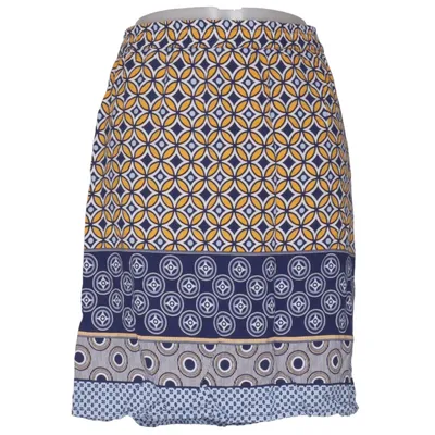 Rok (Blauw, Geel, Wit) van John Baner Viscose