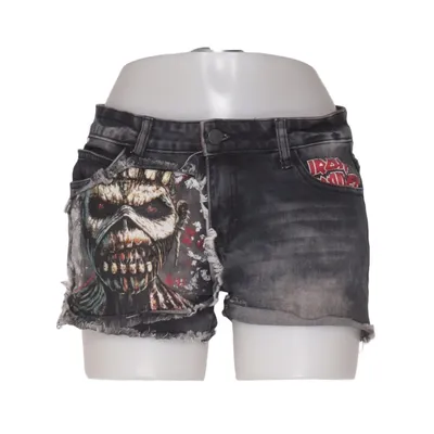 Denim shorts (Gray, Multicolored) from Black Premium by EMP Cotton, Elastane