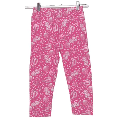 Pyjamahose (Pink, Weiß) von Kids Baumwolle, Elasthan
