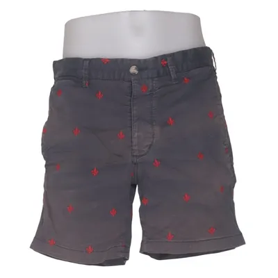 Shorts (Grå, Röd) från Morris Bomull, Elastan