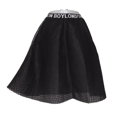 Kjol (Svart, Vit) från Boy London Bomull, Polyester