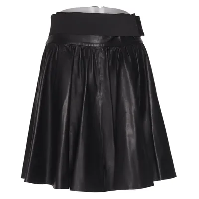 Skirt (Black) from WHYRED Leather, Polyester