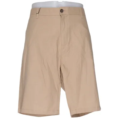 Korte broek (Beige) van Dressmann Katoen, Linnen