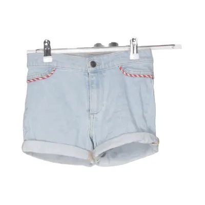 Denim shorts (Blauw) van Copenhagen Colors Organisch katoen
