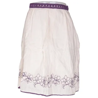 Kjol (Beige, Lila) från Fransa Bomull