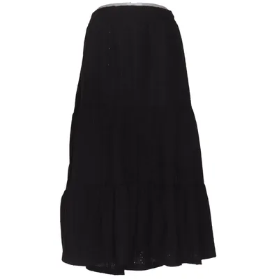 Maxi rok (Zwart) van Isolde Elastaan, Polyester