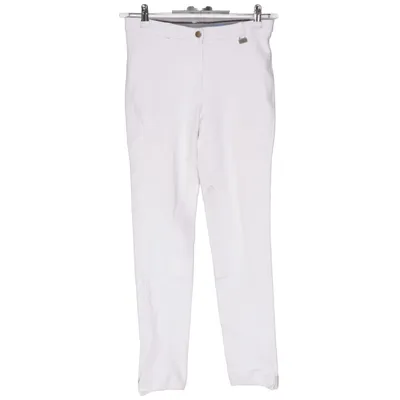 Pantalon d'équitation (Blanc) de CRW Classic Riding Wear Coton, Élasthane