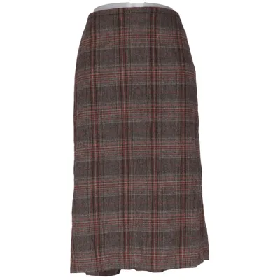 Nederdel (Brun, Grå) fra Delmod Elastan, Polyamid, Polyester, Viscose, Uld