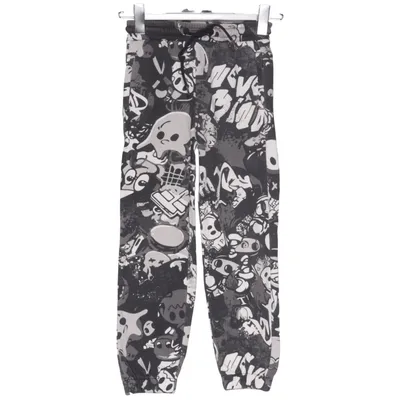 Joggingbroek (Zwart, Wit, Grijs) van Lindex Kids Katoen, Polyester