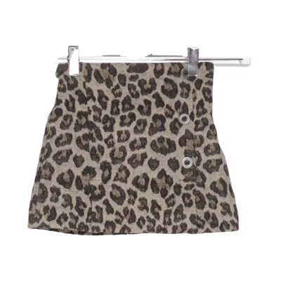 Skirt (Beige, Black) from Next Acrylic, Cotton, Polyamide, Polyester, Viscose, Wool
