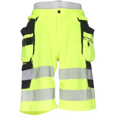 Short de travail (Jaune, Noir) de Portwest Coton, Élasthane, Polyester