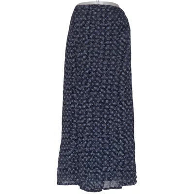 Jupe longue (Bleu, Noir) de Kellermann Viscose