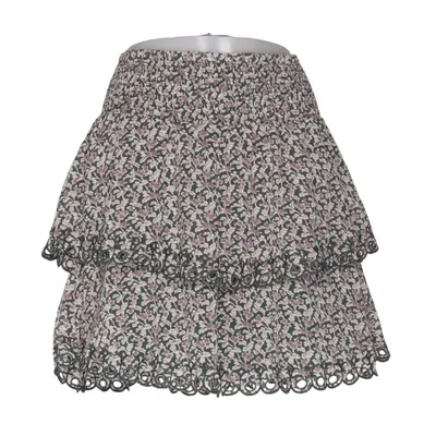 Nederdel (Grøn, Hvid, Lilla) fra Harper & Yve Polyester, Viscose