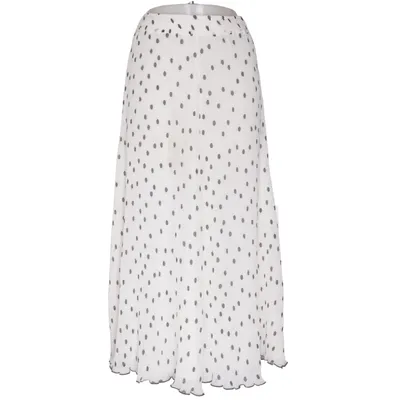 Jupe longue (Blanc, Noir) de Ganni Polyester recyclé