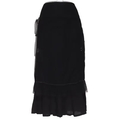 Skirt (Black) from Gozzip Polyester