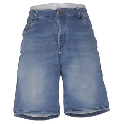 Short en jean (Bleu) de Livergy Coton, Élasthane, Polyester