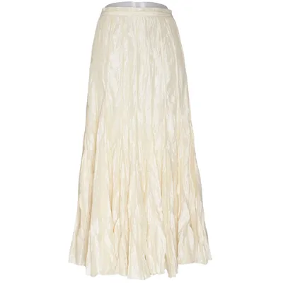 Jupe longue (Jaune) de Apanage Polyamide, Polyester