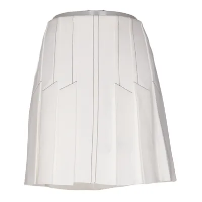 Nederdel (Hvid) fra Dion Lee Elastan, Polyester