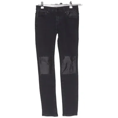 Jeans (Black) from Uniq Young Cotton, Elastane