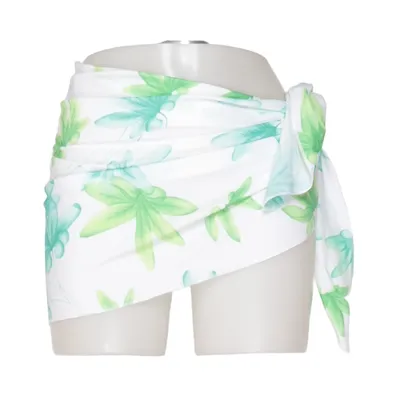 Beach skirt (White, Green, Blue) from Huit Elastane, Polyamide