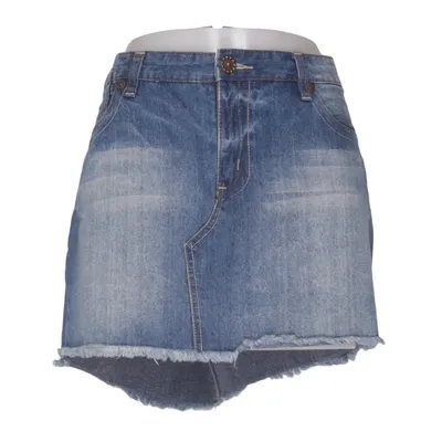 Denim skirt (Blue) from Okay Cotton